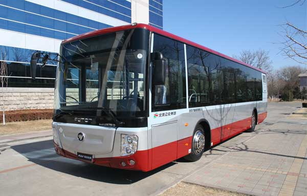 福田欧辉BJ6123C7BTD公交车(天然气国五24-40座)