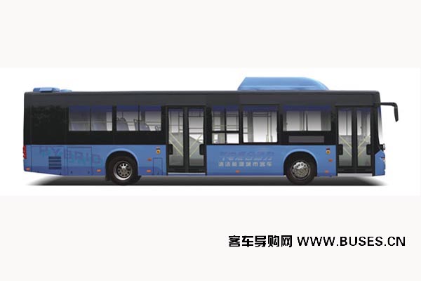 黄海DD6129CHEV5N公交车(天然气/电混动国五24-37座)