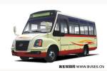 黄海DD6720B01FN公交车(天然气国五15-23座)