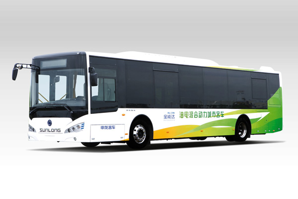 申龙SLK6129USCHEV02公交车(柴油/电混动国五10-36座)