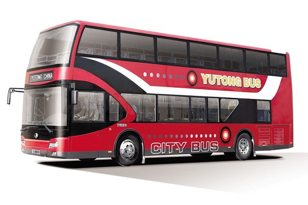 宇通ZK6116HNGSAA双层公交车(天然气国四10-78座)