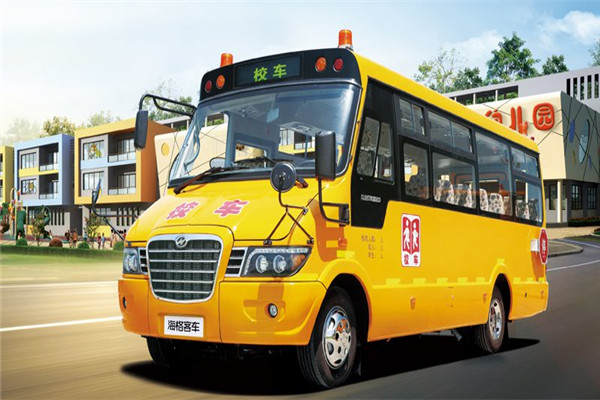 海格KLQ6756XQE5B小学生专用校车(柴油国五24-40座)