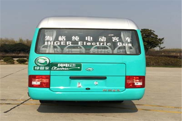 海格KLQ6602GEVX纯电动公交车(纯电动10-19座)