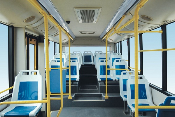 海格KLQ6850GAHEVC5E公交车(天然气/电混动国五10-28座)