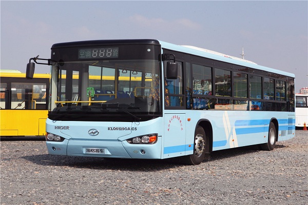 海格KLQ6129GAC5公交车(天然气国五24-47座)