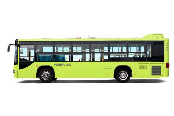 海格KLQ6109GAHEVE5B公交车(柴油/电混动国五24-39座)