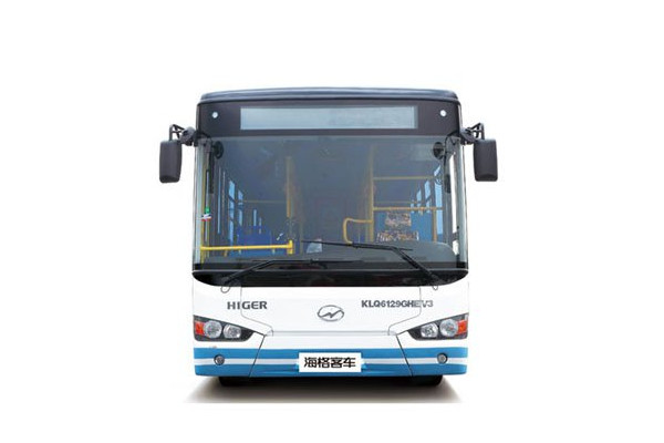 海格KLQ6129GAHEVC5D公交车(天然气/电混动国五24-42座)