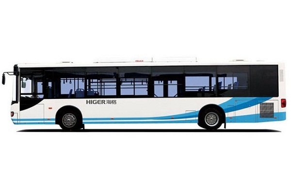 海格KLQ6129GAHEVE5E公交车(柴油/电混动国五24-42座)