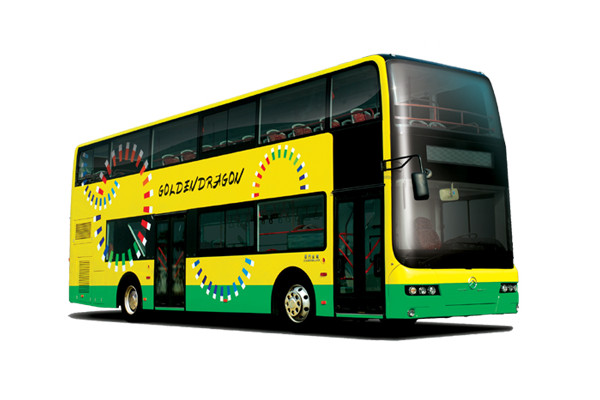 金旅XML6116J15CNS双层公交车(天然气国五32-79座)