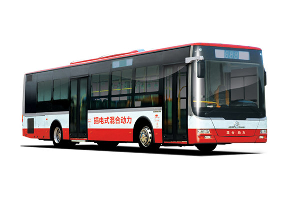 金旅XML6115JHEVB5CN1公交车(天然气/电混动国五20-40座)