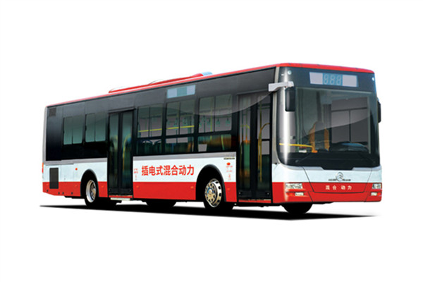 金旅XML6105JHEV35CN公交车(天然气/电混动国五20-36座)