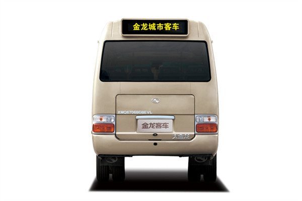 金龙XMQ6706BGBEVL公交车(纯电动10-23座)