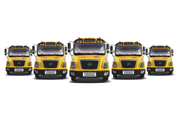 黄海DD6100C05FX小学生专用校车(柴油国五24-56座)