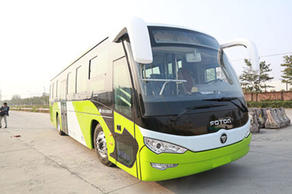 福田欧辉BJ6127PHEVUA-1客车(天然气/电混动国五24-55座)