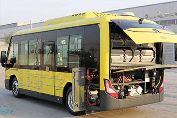 福田欧辉BJ6650EVCA-2公交车(纯电动11-16座)