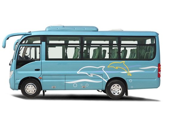 东风超龙EQ6607LTV1客车(柴油国五10-19座)