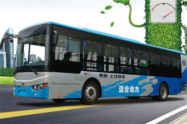 上饶SR6116PHEVNG插电式公交车(天然气/电混动国五18-40座)