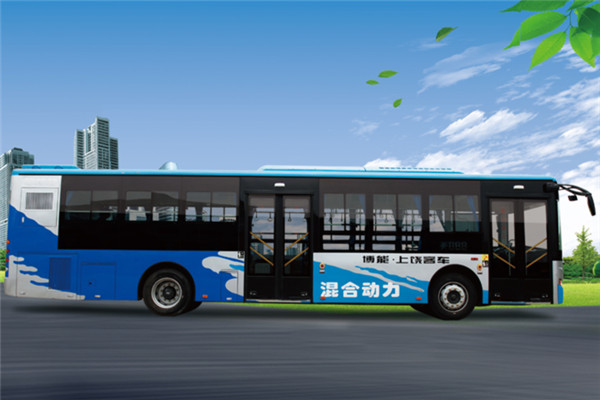 上饶SR6116PHEVNG插电式公交车(天然气/电混动国五18-40座)
