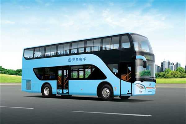 亚星JS6111SHCP双层公交车(天然气国五24-76座)
