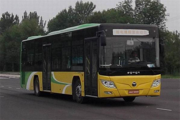 福田欧辉BJ6123CHEVCA-3公交车(天然气/电混动国五10-41座)