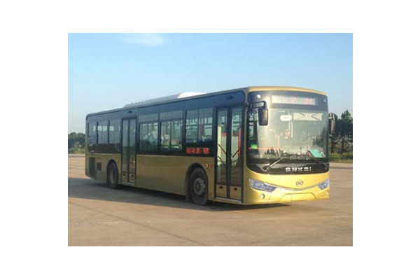 安凯HFF6123G03CHEV-21公交车(天然气/电混动国五25-40座)