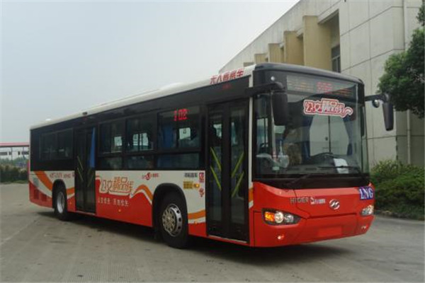 海格KLQ6129GAE6公交车(柴油国五24-52座)