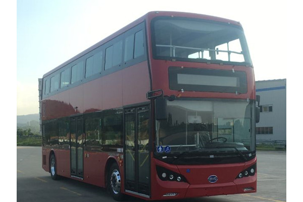 比亚迪BYD6100LSEV双层公交车(纯电动14-62座)