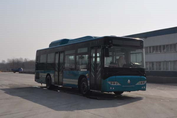 豪沃JK6106GPHEVN5插电式公交车(天然气/电混动国五16-42座)