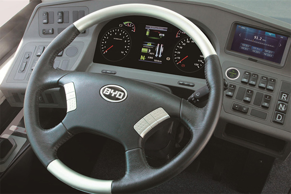 比亚迪BYD6100LGEV3公交车(纯电动20-39座)