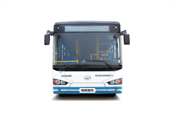 海格KLQ6129GAHEVC5K插电式公交车(天然气/电混动国五24-42座)