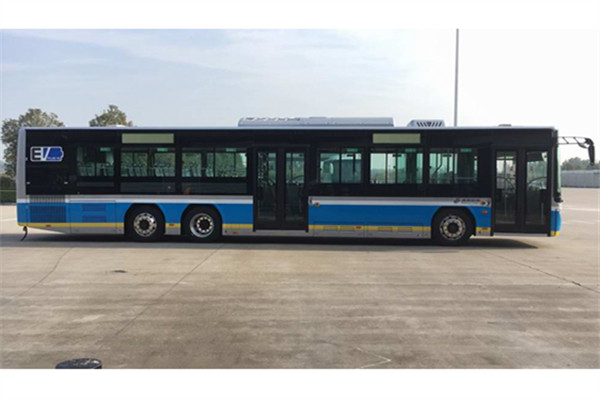 福田欧辉BJ6140SHEVCA-1插电式公交车(LNG/电混动国五24-45座)