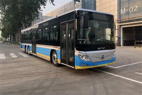 福田欧辉BJ6140SHEVCA-1插电式公交车(LNG/电混动国五24-45座)