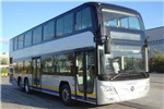 福田欧辉BJ6128C8BJD双层公交车(柴油国五38-68座)