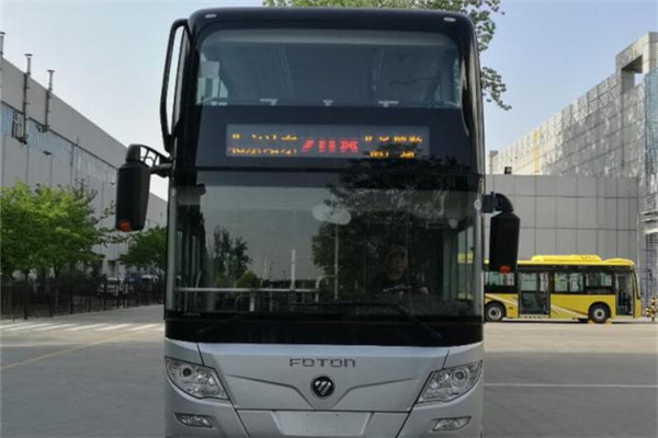 福田欧辉BJ6128C8BJD双层公交车(柴油国五38-68座)