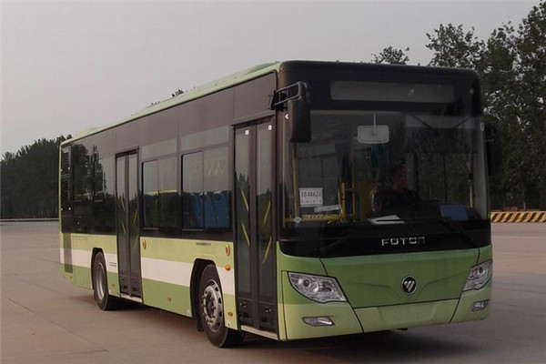 福田欧辉BJ6105PHEVCA-17插电式公交车(天然气/电混动国五18-36座)