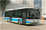 福田欧辉BJ6123SHEVCA-7插电式公交车(天然气/电混动国六21-42座)