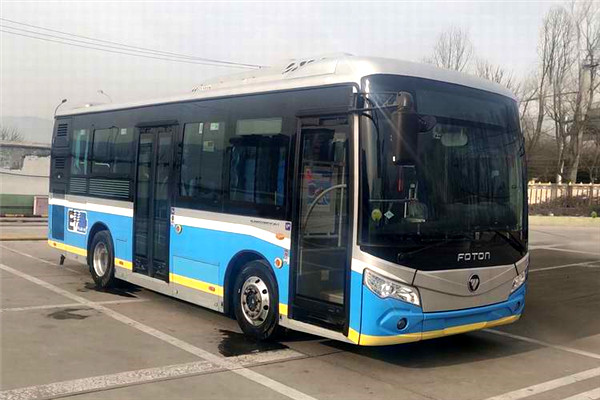 福田欧辉BJ6855SHEVCA-2插电式公交车(柴油/电混动国六15-24座)