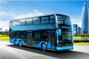 比亚迪B12D双层公交车