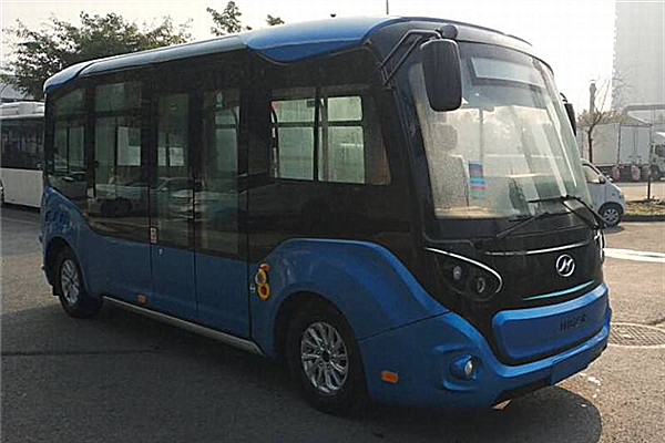 海格KLQ6606GAEVJL低入口公交车(纯电动10-14座)