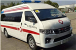 海格KLQ5040XJHE5A救护车(柴油国五4-9座)