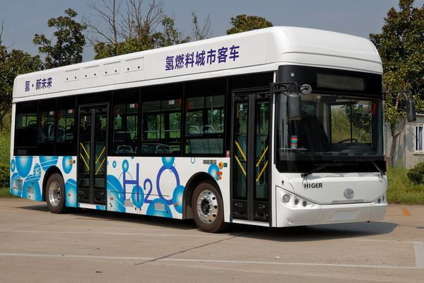 海格KLQ6109GAFCEV3公交车(氢燃料电池21-40座)