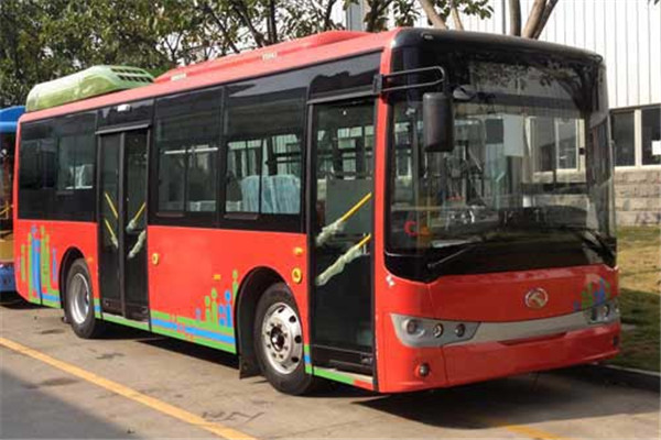 金龙XMQ6850AGCHEVN56插电式公交车(天然气/电混动国五15-30座)