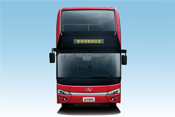 金龙XMQ6108SGBEVL双层公交车(纯电动33-65座)