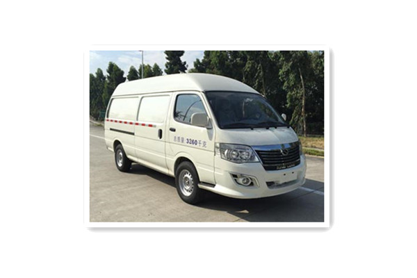 金龙XMQ5030XXYBEVS02厢式运输车(纯电动2座)