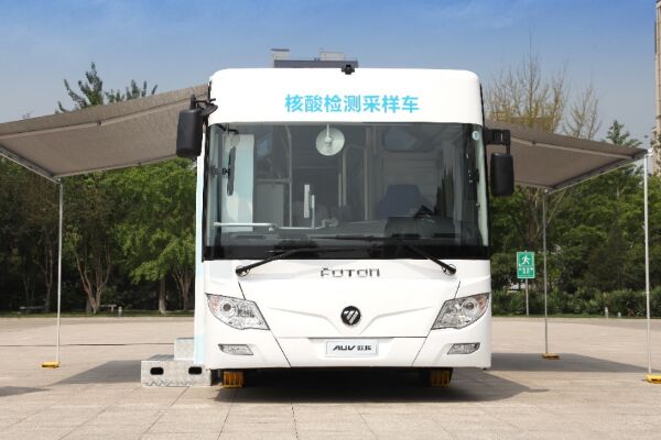 福田欧辉BJ5180XYLEV医疗车(纯电动2-9座)