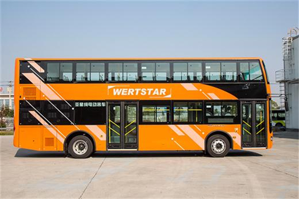 亚星JS6111SHBEV2双层公交车(纯电动30-61座)