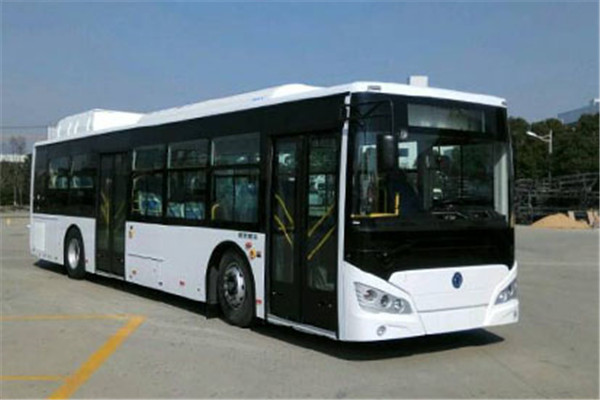 广西申龙HQK6129PHEVB插电式公交车(柴油/电混动国五19-45座)