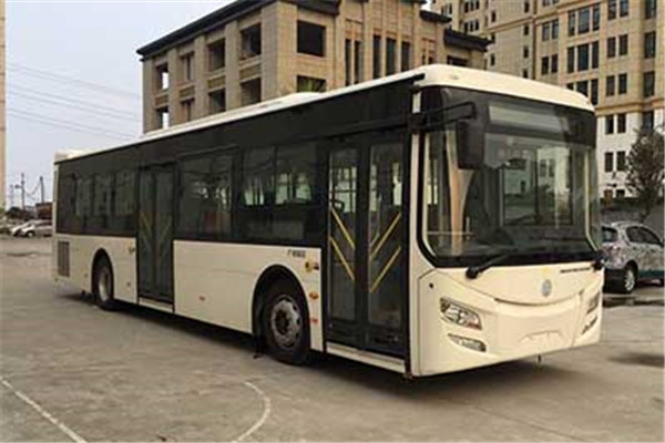 广西申龙HQK6119CHEVNG插电式公交车(天然气/电混动国五17-32座)