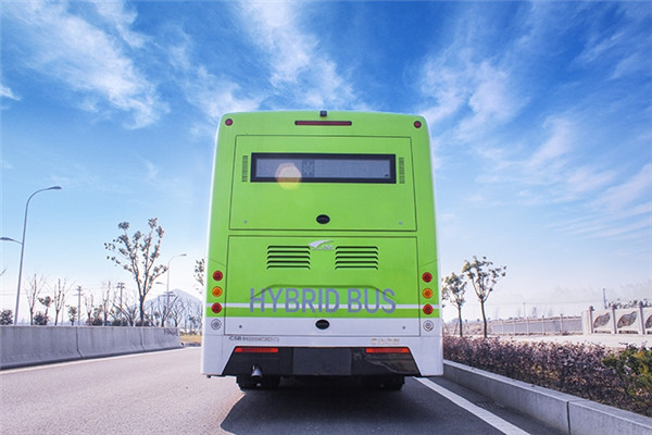 浙江中车CSR6100GNCHEV2公交车(天然气/电混动国五25-35座)