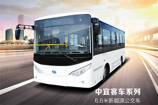 中宜JYK6660GBEV1公交车(纯电动11-17座)